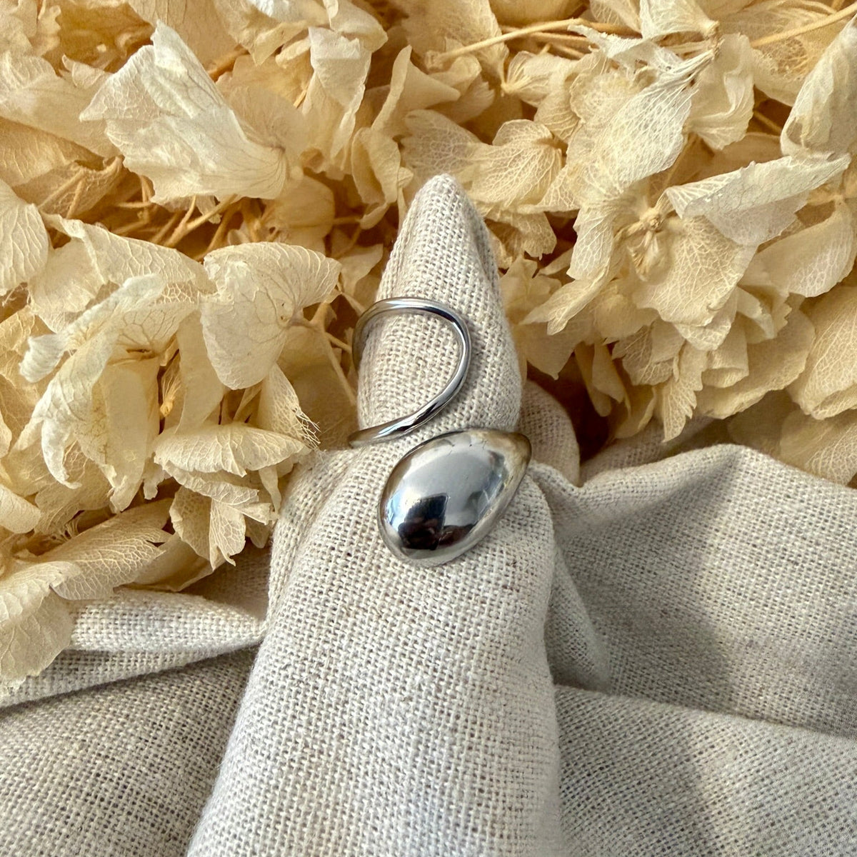 Bague Alma argentée