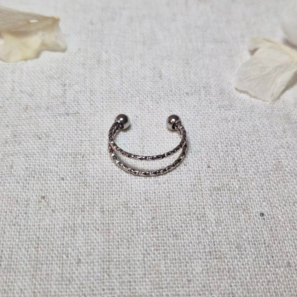 Bague Moyra argentée - Takkay Paris