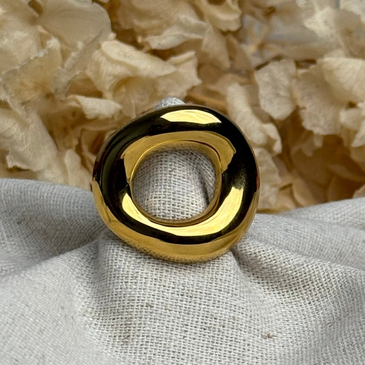 Bague Olé dorée - Takkay Paris