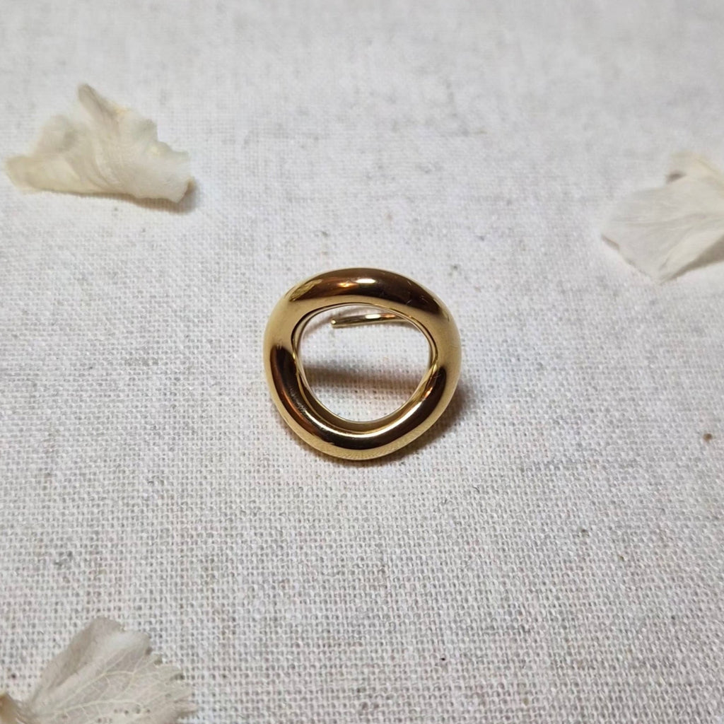 Bague Olé Mini dorée - Takkay Paris