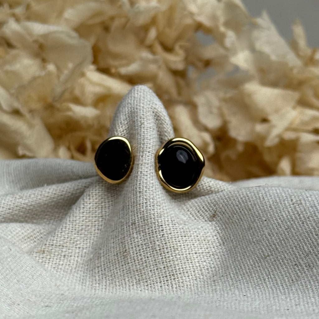 Bague Zyra perle noire - Takkay Paris