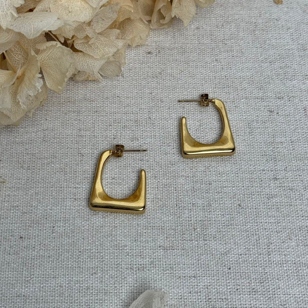 Boucles Tulum dorées Takkay