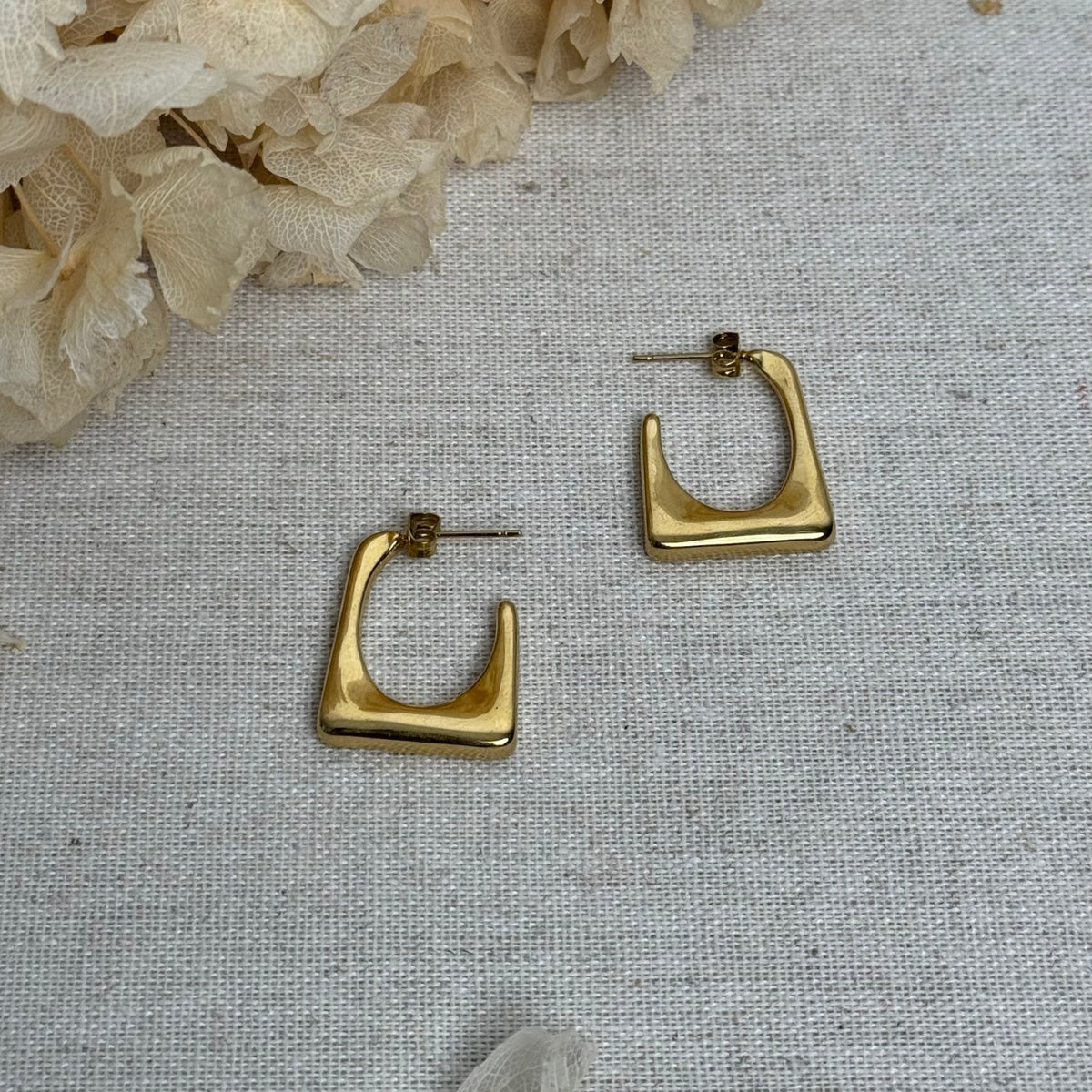 Boucles Tulum dorées Takkay